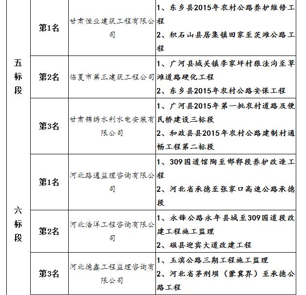 中标候选人项目业绩3